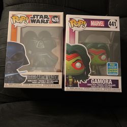 Star Wars (Dark Vader) Marvel (Gamora)