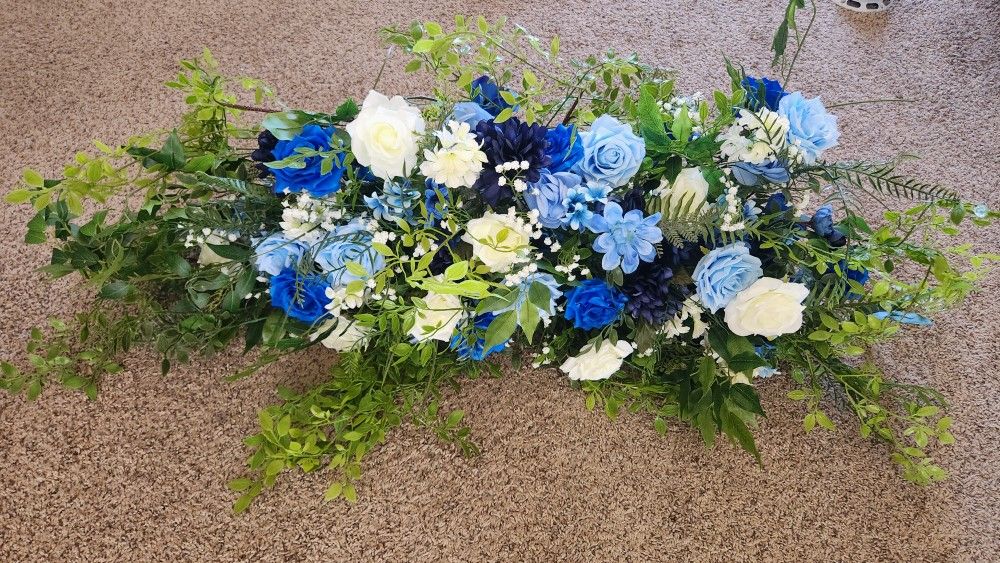 Large Floral Pieces /Swags (2)