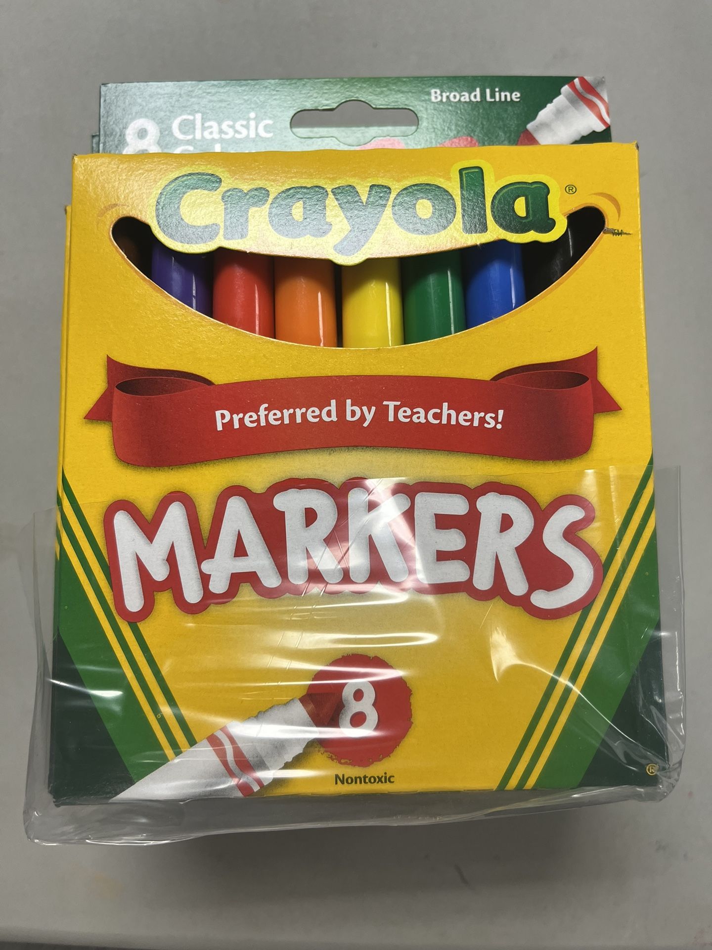 5 Packs Of Unopened Crayola Markers