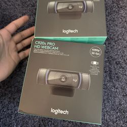 2 Sealed Logitech C920s Pro Webcams
