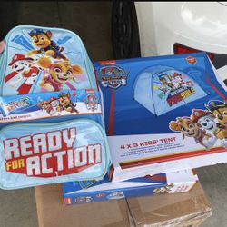 Paw Patrol Camping 