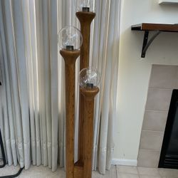 Mid-Century Modern Trio Modeline Floor Lamp by Charles Gibilterra 