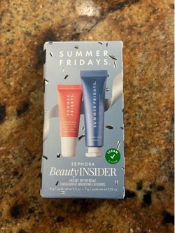 Summer Fridays jet lag mask + lip balm