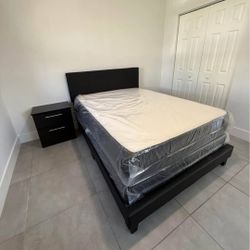 Bed and 1 Nightstand ⚜️ Cama con 1 Mesita de Noche 🚚