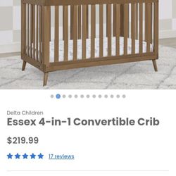 Delta Children Crib 4in1