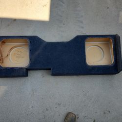 2 12" Square Speaker Box