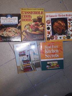 Books cookbooks