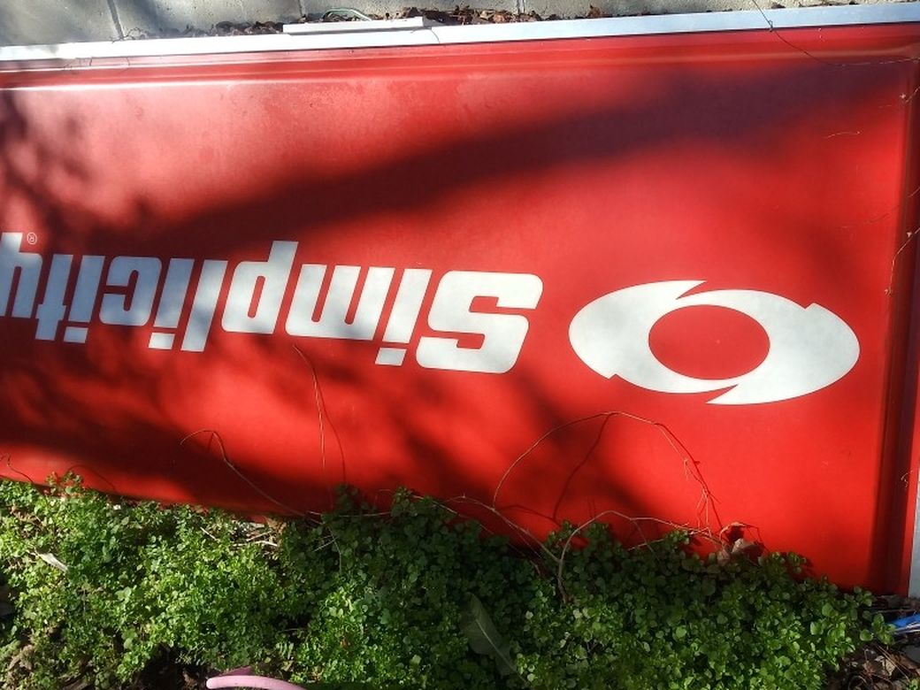 Double Sided Simplicity Light Up Shop Sign