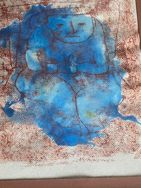 Blue Guy, Square Head