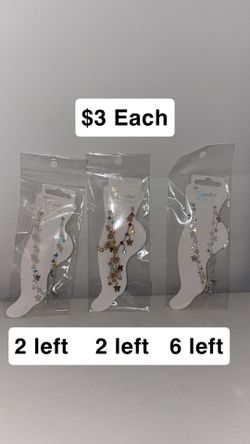 Anklets $3 Each