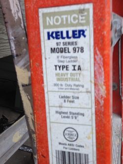 Kelley Eight-foot later. Heavy duty.