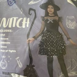 Witch Dress  7/8 Kids