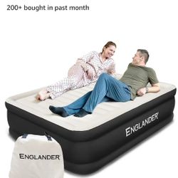 Englander Air Mattress w/Built in Pump

