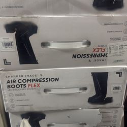 Sharper Image PowerBoost Air Compression Boots Leg Massager