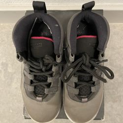 Nike Air Jordan Retro 10 Toddler Size 10c Dk Smoke grey/Rush Pink-Black