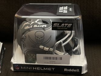 Buccaneers Signed Mini Helmet
