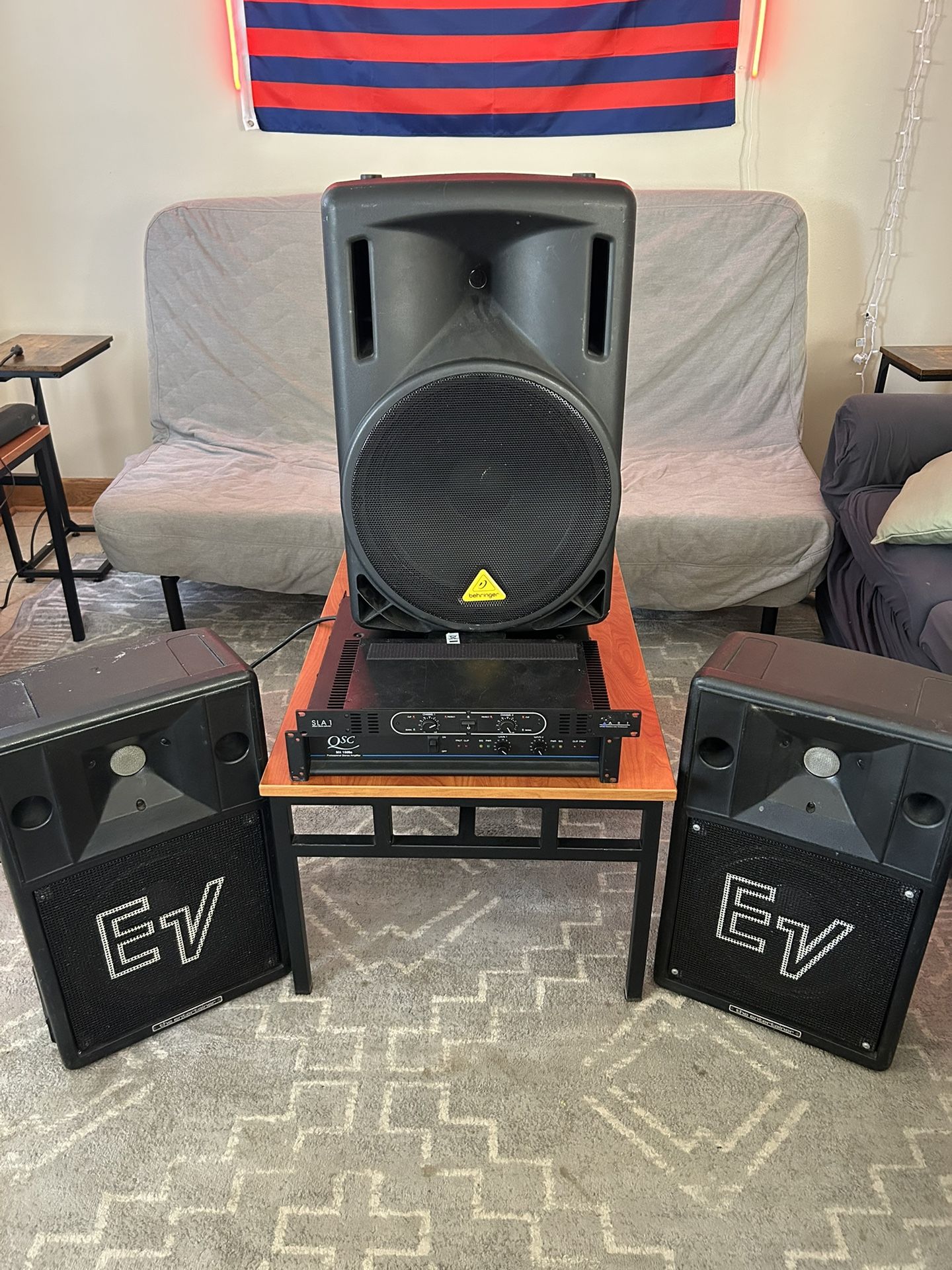 3 Speaker Setup With 2 Amplifiers