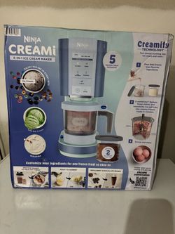 New Ninja CREAMi 5-in-1 ice cream maker