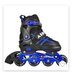 Airwalk Youth Inline Skate - Blue (1-4)