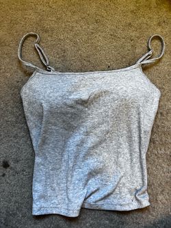 Gray tank top