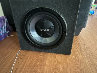 Kenwood subwoofers 12”