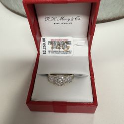 14K 3/4CT Engagement Ring