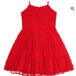 Girl's  Red Dress 