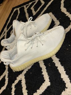 2017 Adidas Yeezy Boost 350 V2 'Cream White / Triple White' Men Size 11.5 