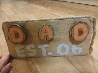 Handmade personalized wooden signs