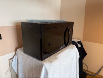 Microwave over the stove