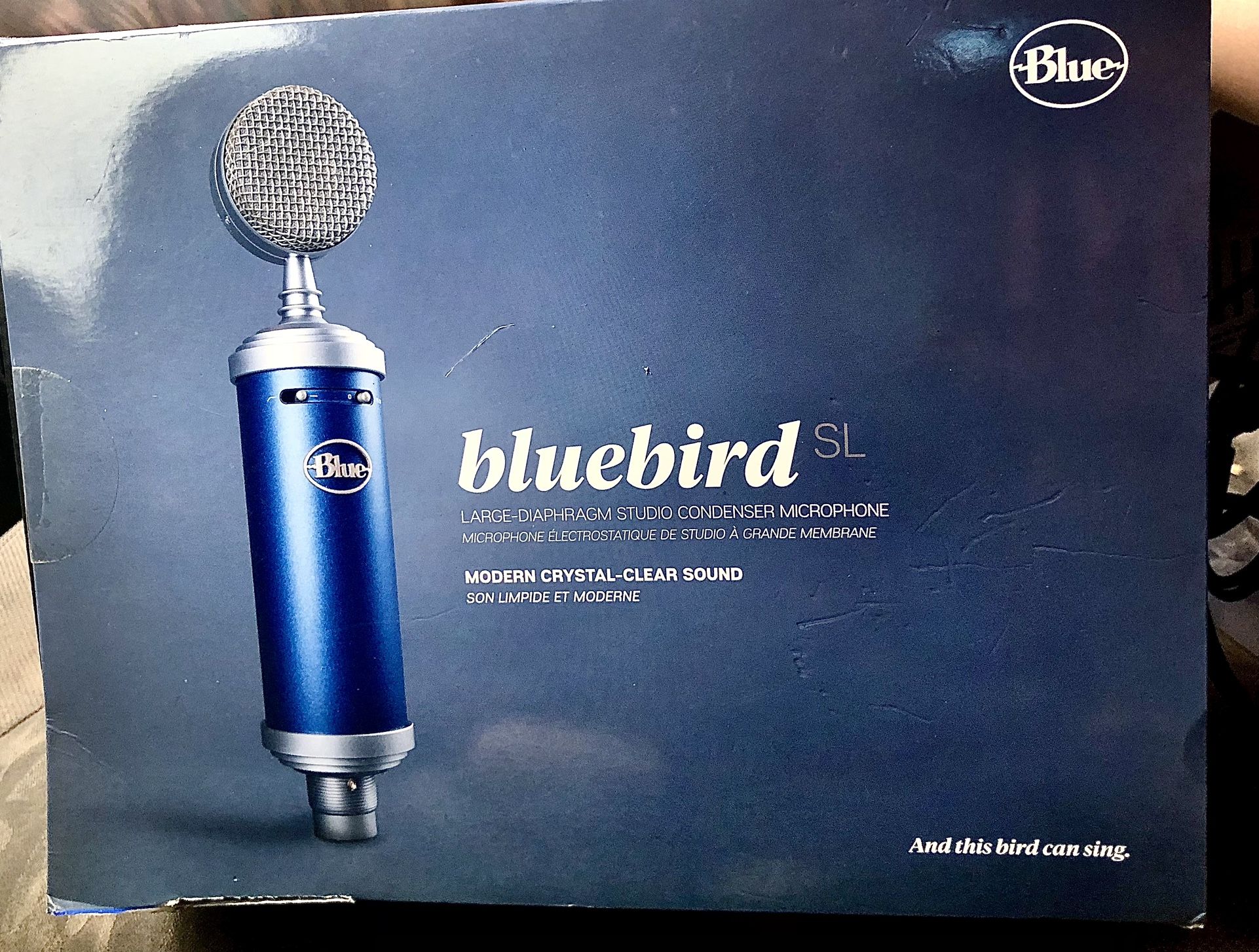 Blue Bluebird SL Studio Condenser Recording Microphone Mic +