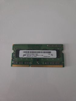 Laptops 4gb ram stick