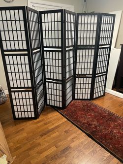Nice 6-Panel Shoji Room Divider Screen( 96 inch wide