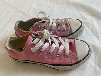 Pink Kids Converse 