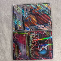 Pokémon cards both for $10.