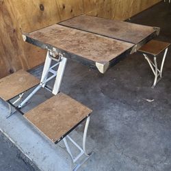 Vintage K&S Inc Fold-Out-Table