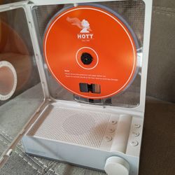 HOTT CD player/Bluetooth speaker RGB lights