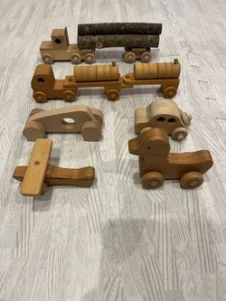 Hand Carved Wood Toys!