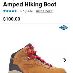 Women’s Newton Ridge™ Size 7.  Plus Waterproof Amped Hiking Boot