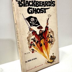 Blackbeard’s Ghost Ben Stahl Scholastic Starline Disney Vintage PB