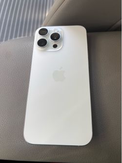 Apple, iPhone, 16 Pro Max White Titanium 256 GB, un Locked For sale