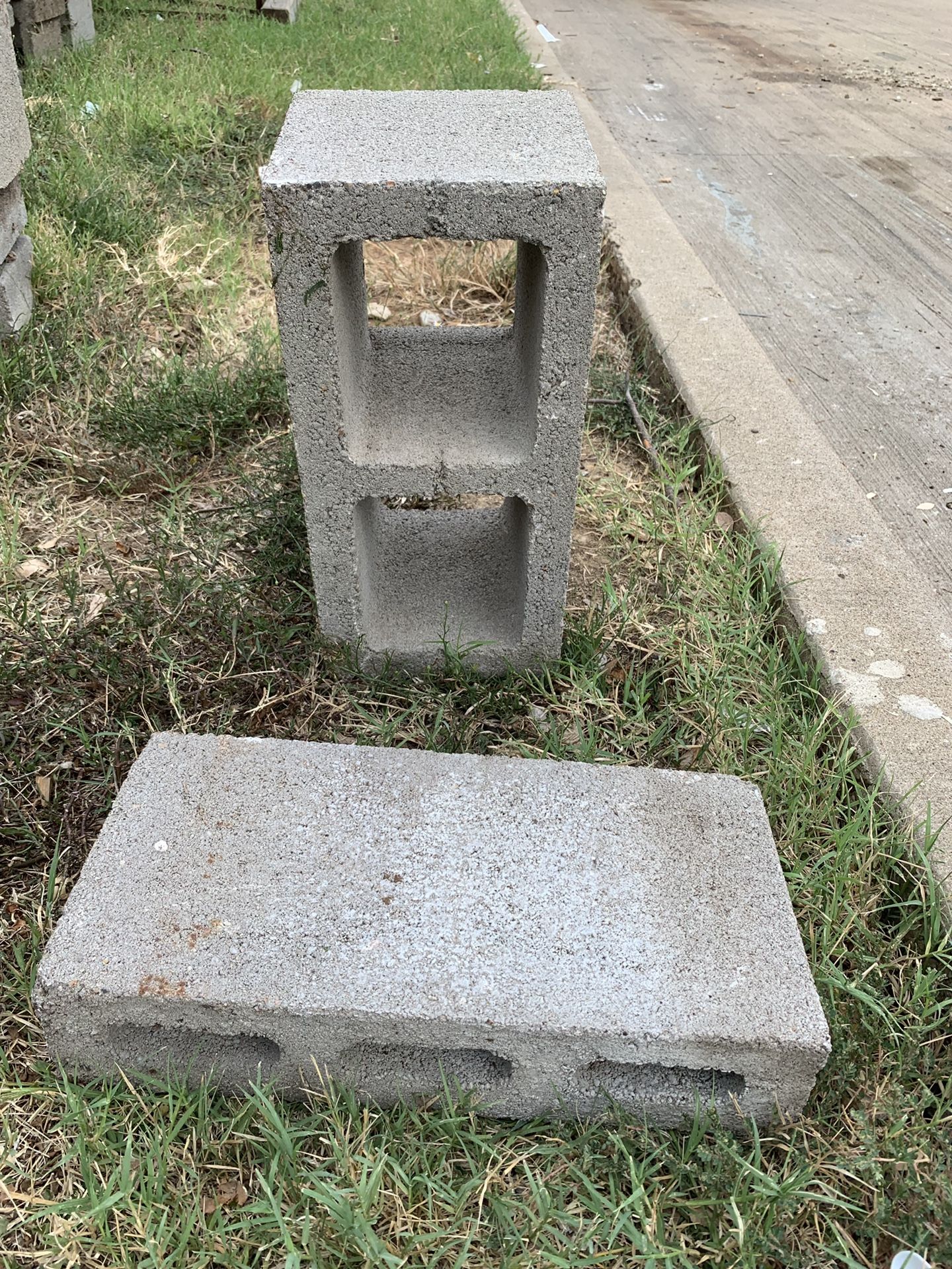 Free- Two Types of Concrete Blocks- Free Free Free