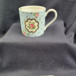 Royal Albert, Polka Blue Coffee Cup