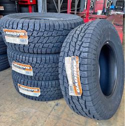 🌀🔱 265 70 R 16 vendo llantas nuevas marca arroyo alterrain