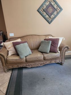Sofa and love seat