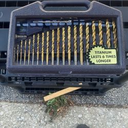 Titanium Drill Bit Set 