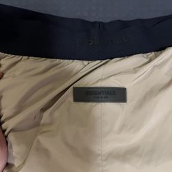 Fear of God ESSENTIALS nylon cargo pants Khaki Medium M