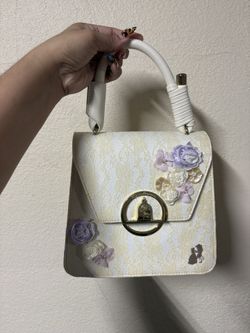Loungefly Disney Beauty and the Beast Ballroom Dance Lace Floral Handbag - BoxLunch Exclusive