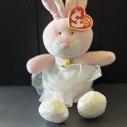 Ty Beanie Babies Pique the Ballerina Bunny Rabbit Plush 2005 NWT