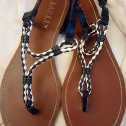 RALPH LAUREN SANDALS WOMEN SIZE 7.5